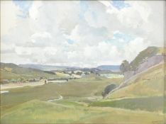 Harry WATSON (1871-1936) Scottish landscape, Glen Strae, Scotland. Painting, Oil/board, Signed. In