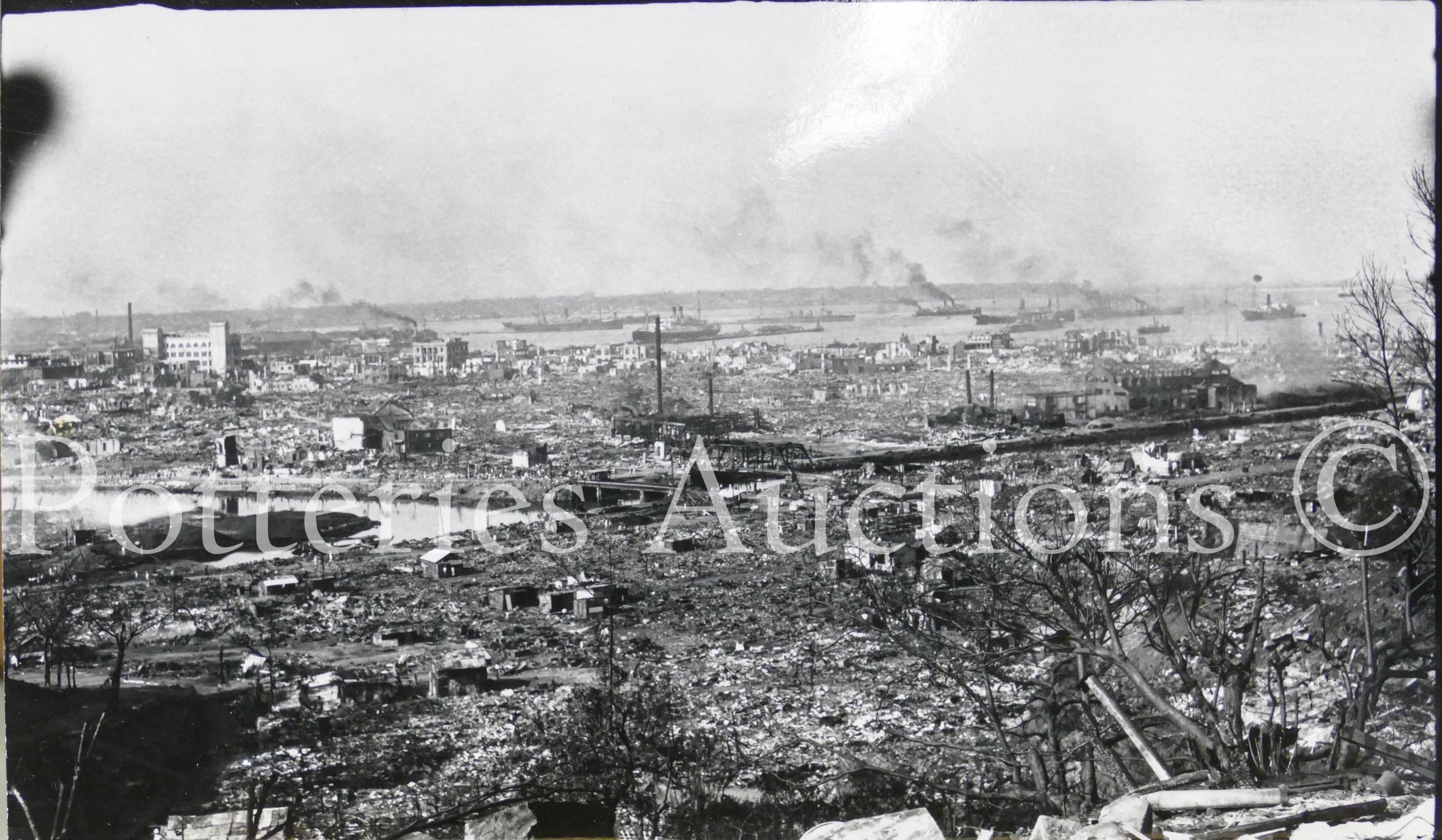 Photographs of the 1923 Great Kanto Earthquake in Japan. An interesting and rare private - Image 2 of 115
