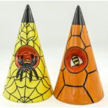 Two Lorna Bailey pieces - 'Honey Cone' sugar sifter, limited edition 31/250, mark on base "bt"