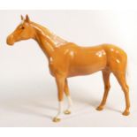 Beswick Palomino large racehorse
