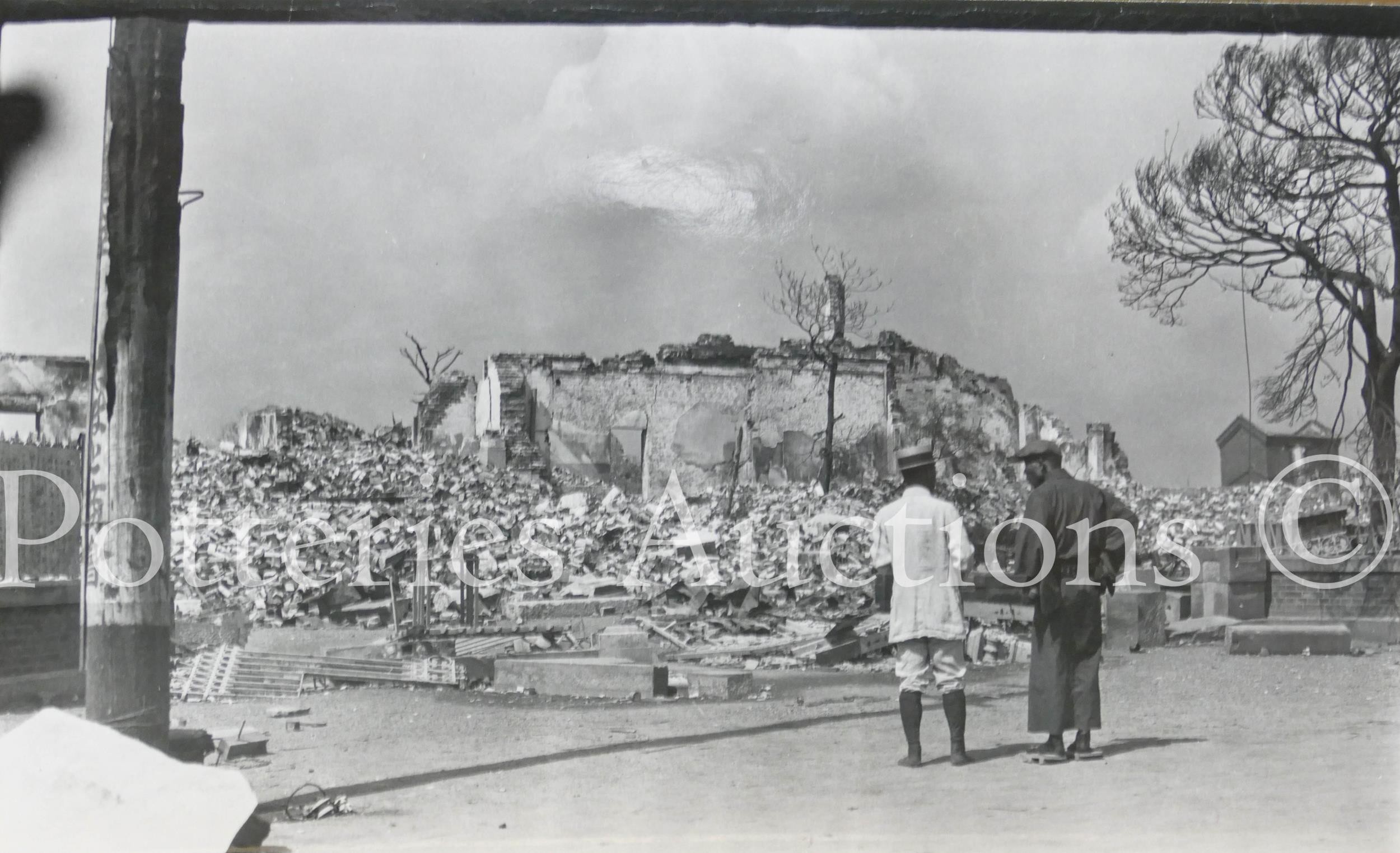 Photographs of the 1923 Great Kanto Earthquake in Japan. An interesting and rare private - Image 19 of 115