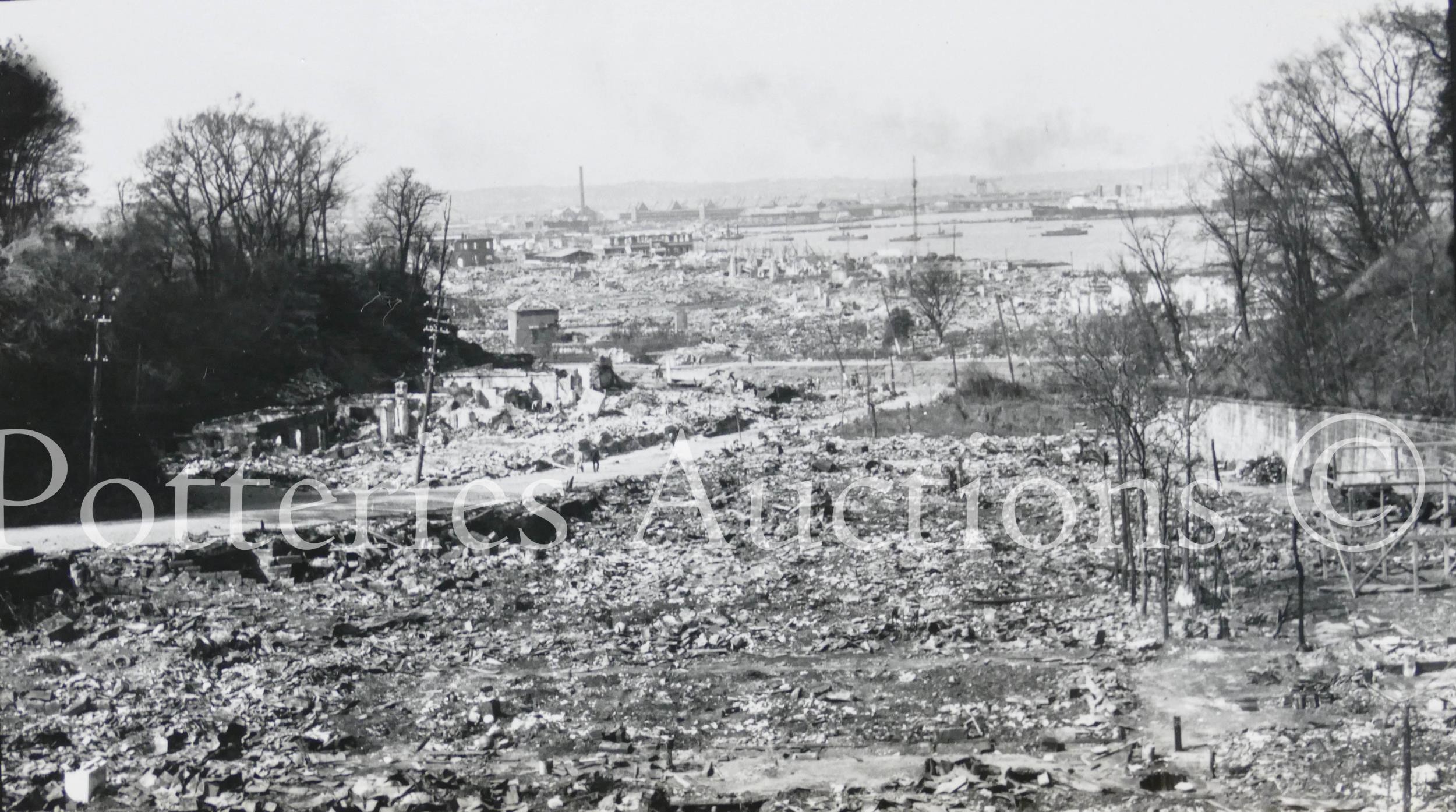 Photographs of the 1923 Great Kanto Earthquake in Japan. An interesting and rare private - Image 40 of 115