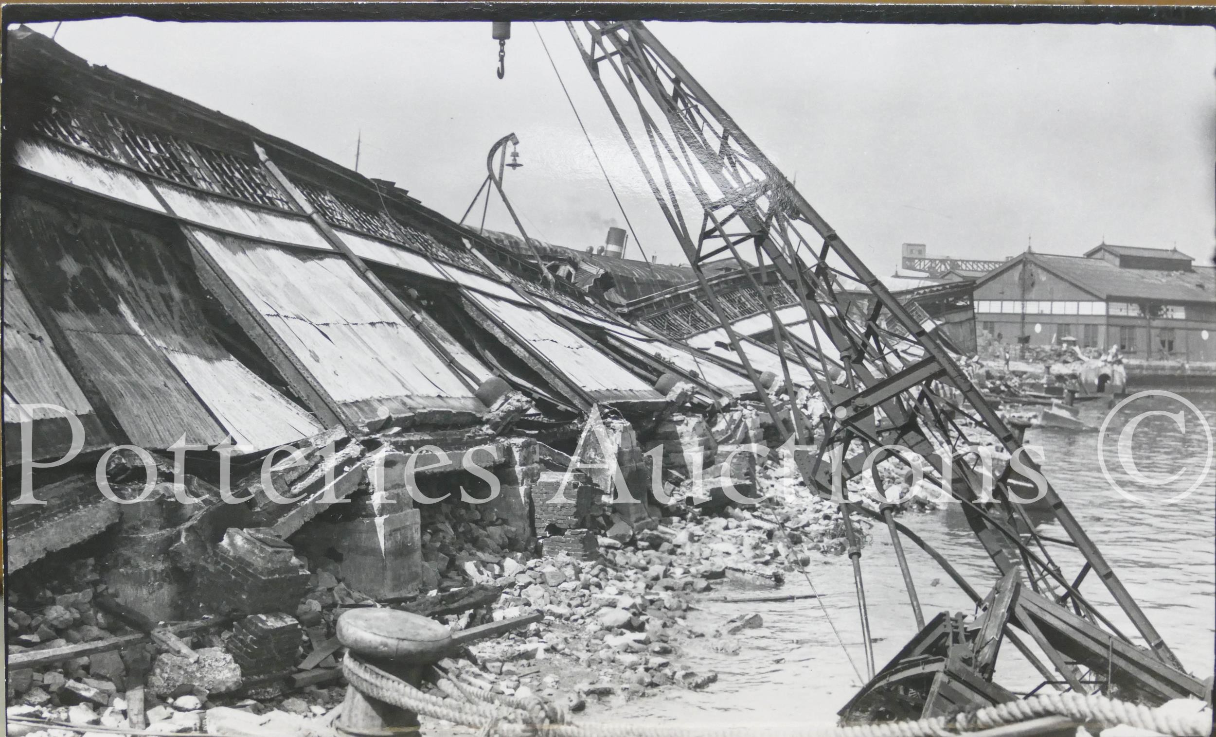 Photographs of the 1923 Great Kanto Earthquake in Japan. An interesting and rare private - Image 18 of 115