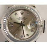 Rolex LADY-DATEJUST Oyster, 28 mm, Oystersteel and white gold THIS NEW OYSTER PERPETUAL LADY-