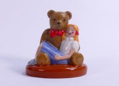 Wade Teddy & Ragdoll figure - Not for Resale backstamp, height 11cm. This was removed from the