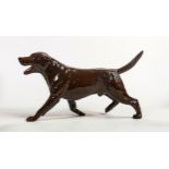 Beswick walking chocolate labrador 3062B, limited edition Collectors Club Special of 93 in 1993.