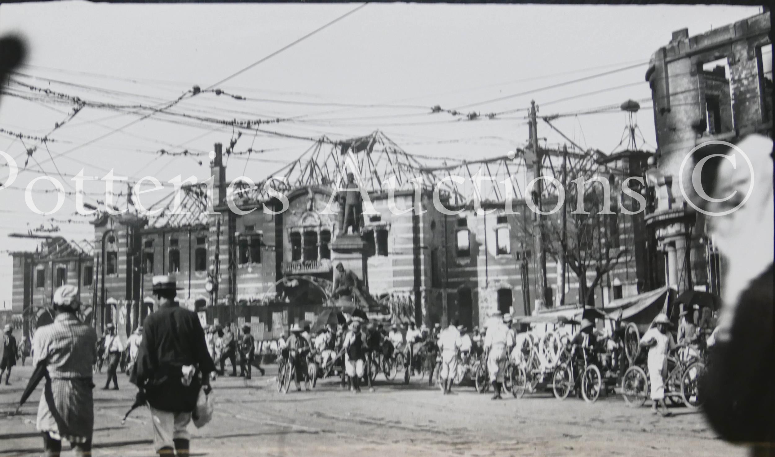 Photographs of the 1923 Great Kanto Earthquake in Japan. An interesting and rare private - Image 74 of 115