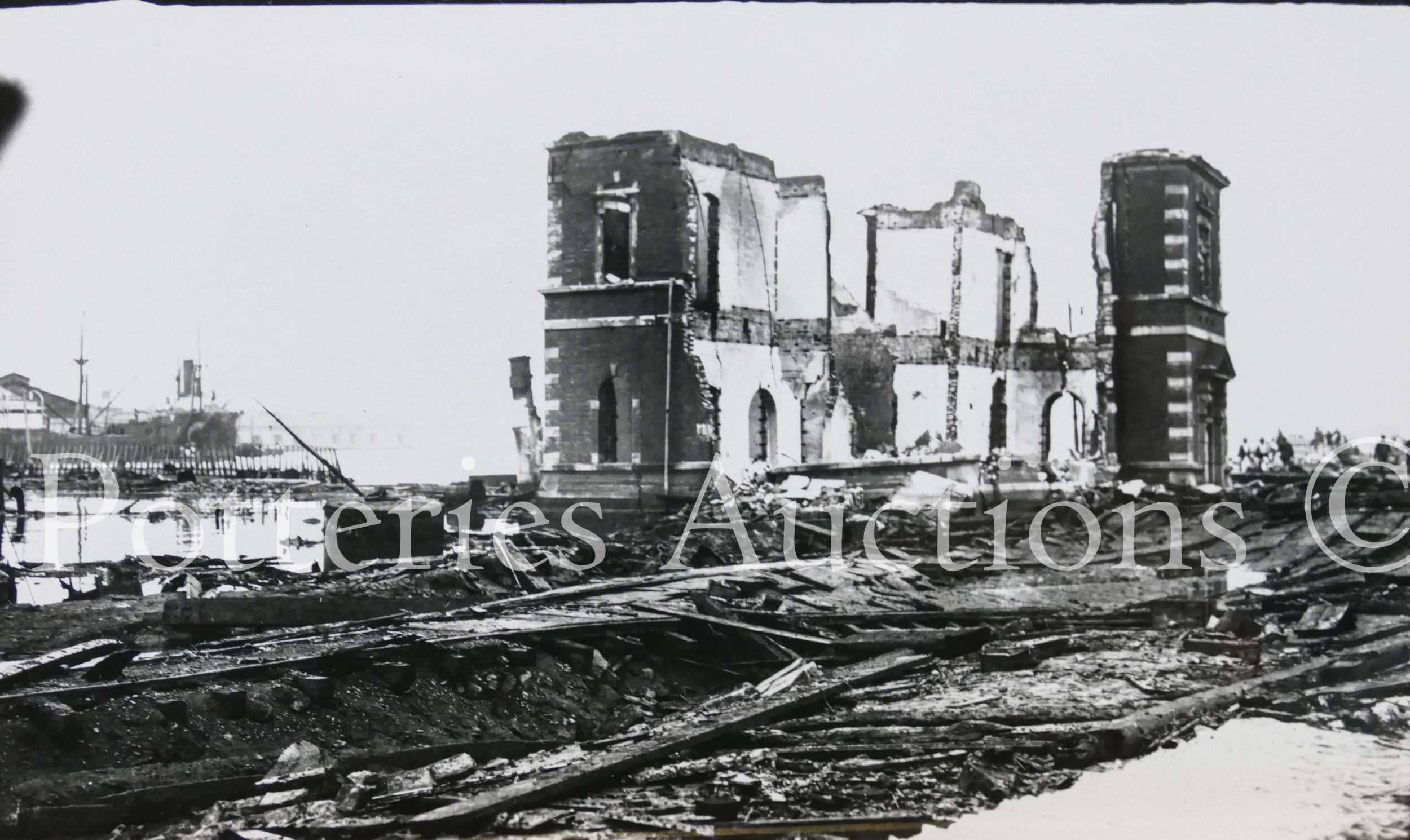 Photographs of the 1923 Great Kanto Earthquake in Japan. An interesting and rare private - Image 31 of 115