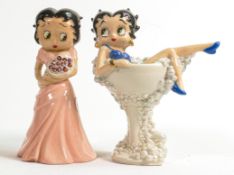 Wade Official Collectors Centre Betty Boop figures Rose & Cheers - 2 Years Blue Dress edition (