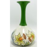 Lorna Bailey Spring vase 19cm high (tube lined) Limited edition 182/250 Mark on base JW.
