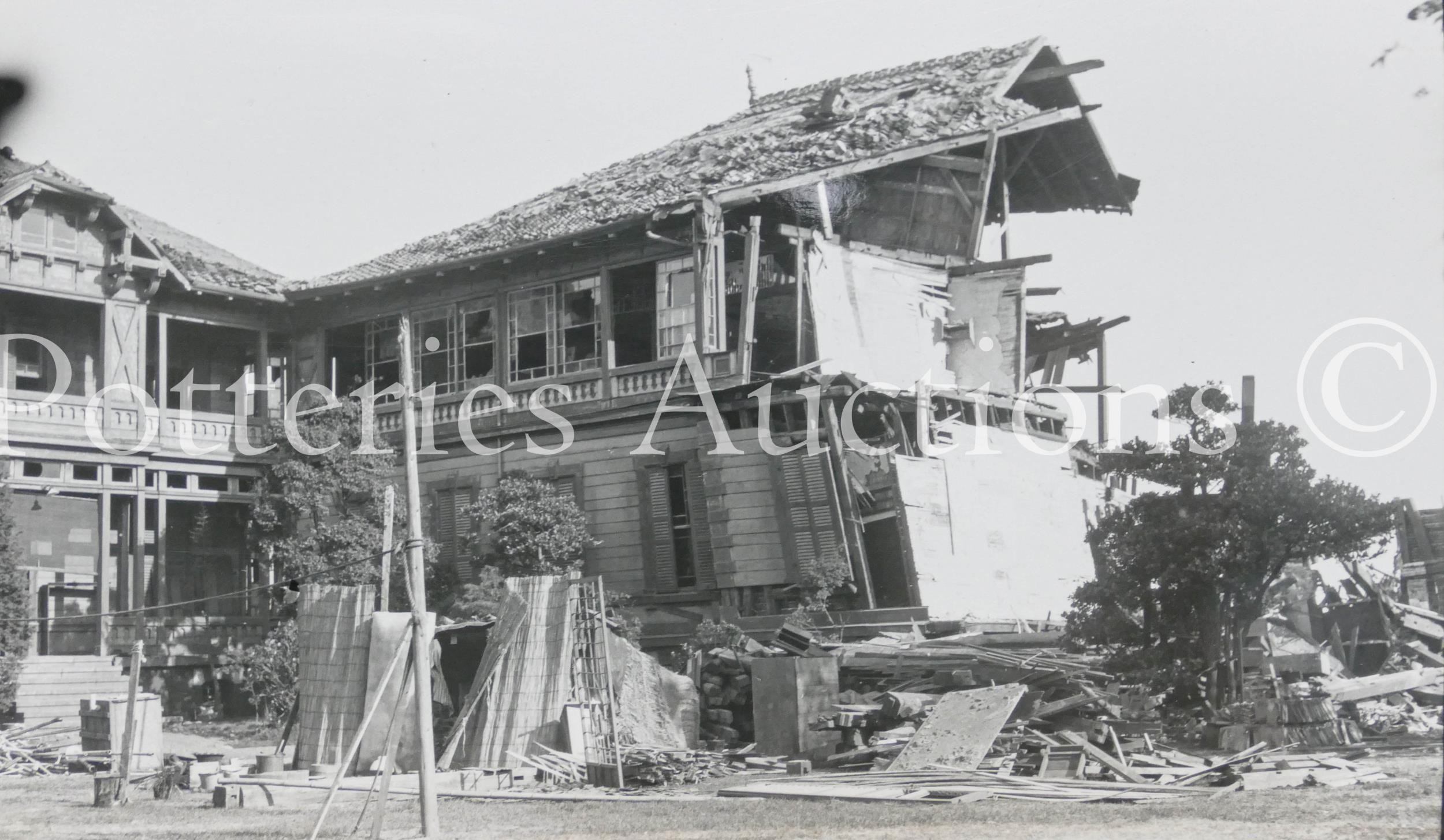 Photographs of the 1923 Great Kanto Earthquake in Japan. An interesting and rare private - Image 50 of 115
