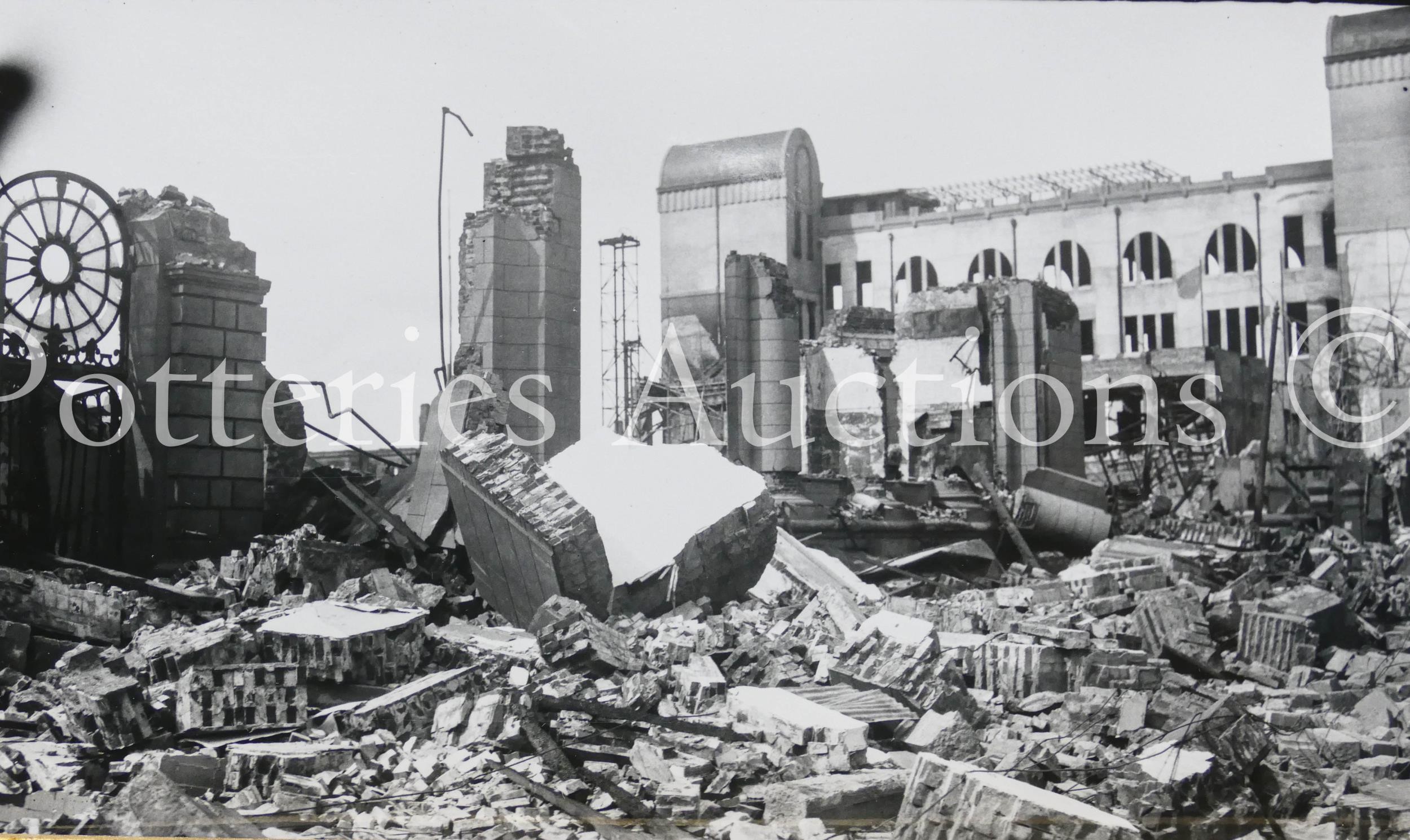 Photographs of the 1923 Great Kanto Earthquake in Japan. An interesting and rare private - Image 54 of 115