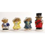 Wade Royal Bear figures including Princess Plushette, Prince George Tedward, Palace Guard (these