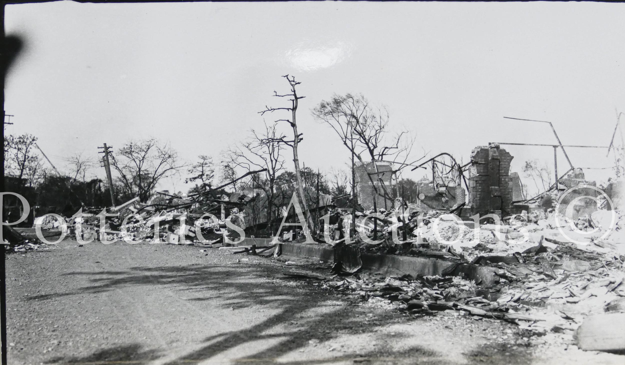 Photographs of the 1923 Great Kanto Earthquake in Japan. An interesting and rare private - Image 6 of 115