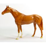 Beswick large Racehorse in chestnut gloss 1564.