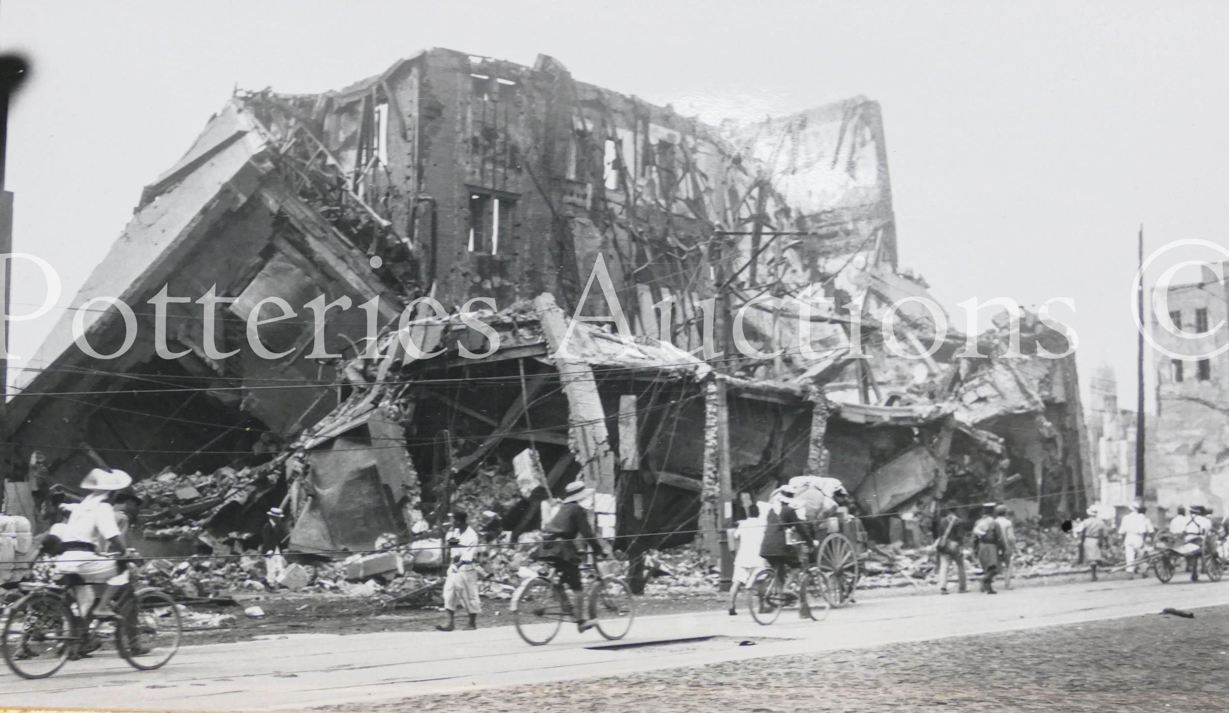 Photographs of the 1923 Great Kanto Earthquake in Japan. An interesting and rare private - Image 62 of 115