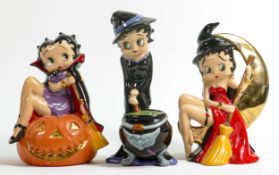 Wade Official Collectors Centre Betty Boop figures - Hubble Bubble (signed JW dated 24/09/05),