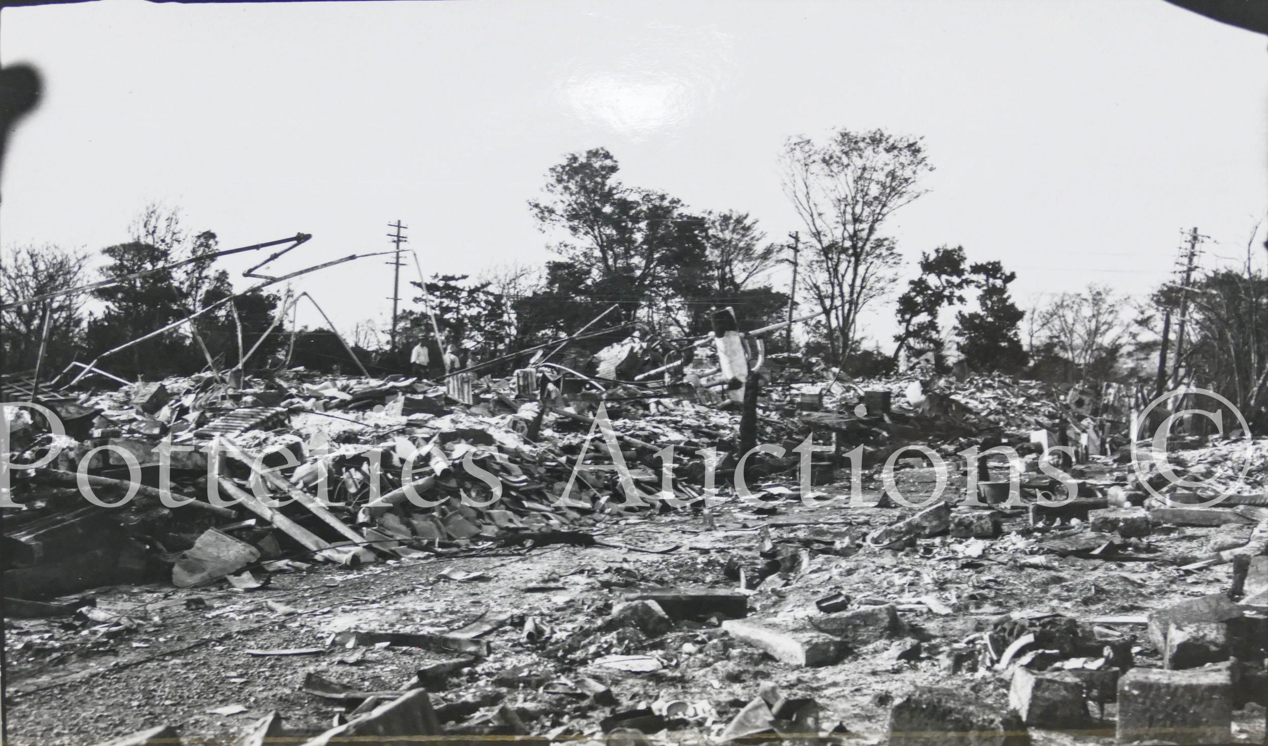 Photographs of the 1923 Great Kanto Earthquake in Japan. An interesting and rare private - Image 5 of 115