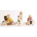 Wade Collectables limited edition figures - Welcome Home, Fireside Friend & Togetherness. These