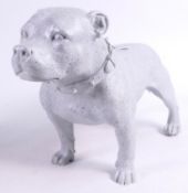 North Light large resin figure of a Staffordshire Bull Terrier, height 22cm. This was removed from