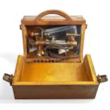 Cased Vintage Electric Watchmakers Lathe