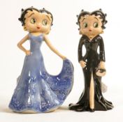 Wade Official Collectors Centre Betty Boop figures - Uptown Girl (signed JW dated 26/02/05) &