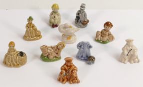 A collection of Wade Whimsies marked in marker pen Issue 1 & dated 9/4/01. These items were