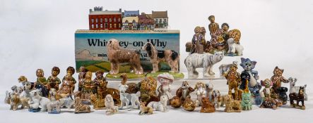 A collection of Wade Whimsies including Tom & Jerry, Disney animals, Robinson Advertising Jazz