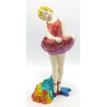 Lorna Bailey Art Deco Lady Figurine 'Tutu'. Limited edition 1/100 16cm high. With certificate.