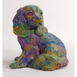 North Light large resin figure of a Cocker Spaniel, height 21.5cm. This was removed from the