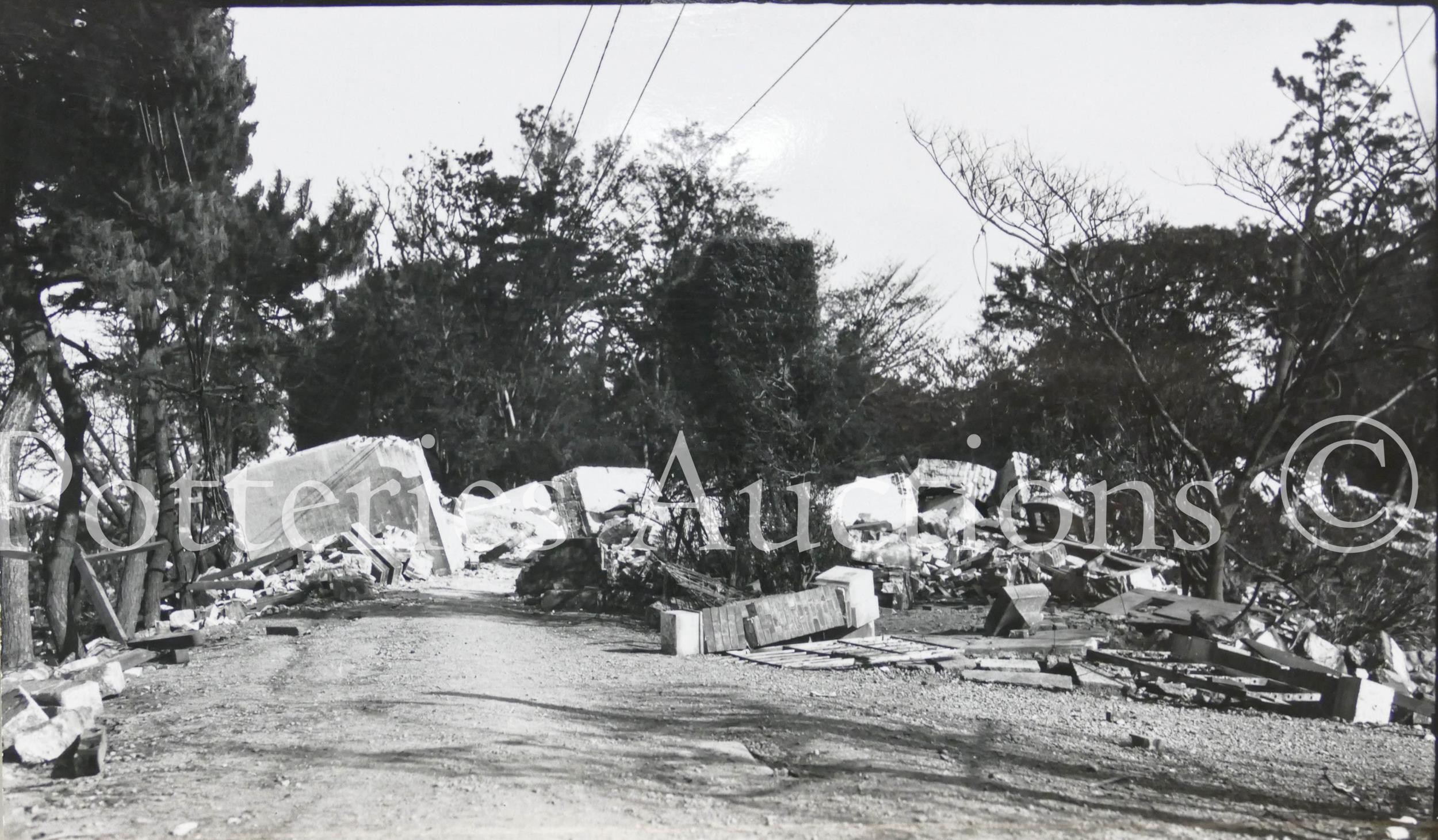 Photographs of the 1923 Great Kanto Earthquake in Japan. An interesting and rare private - Image 7 of 115