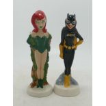 Wade Batman DC comics figurines, c.1999 limited edition for out of the blue ceramics Bat Girl &