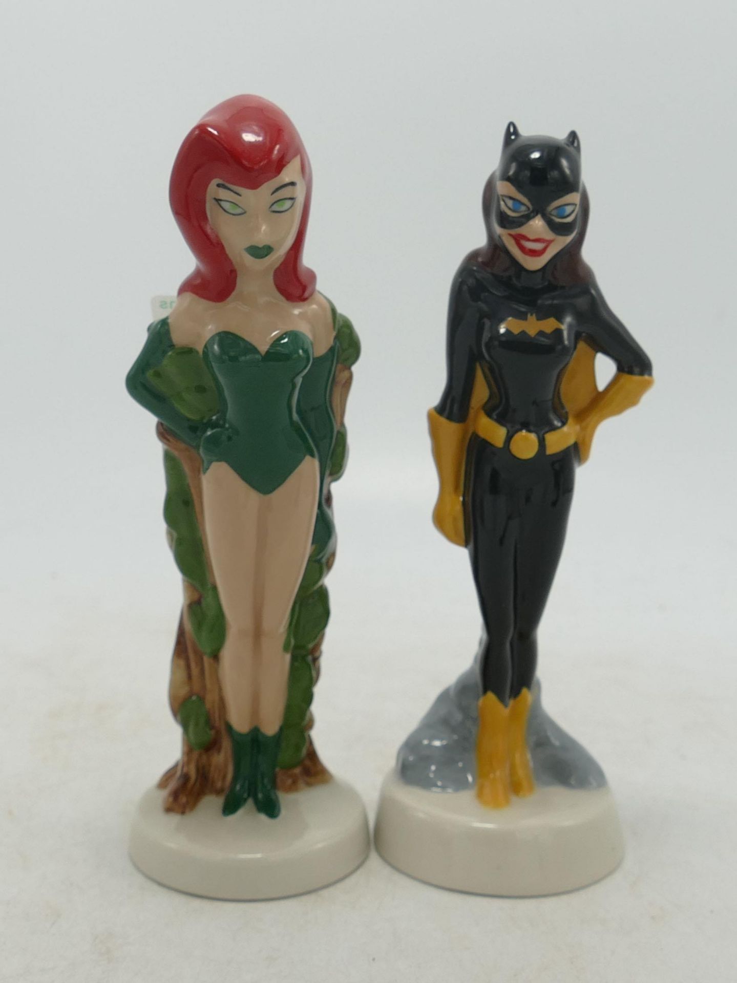 Wade Batman DC comics figurines, c.1999 limited edition for out of the blue ceramics Bat Girl &