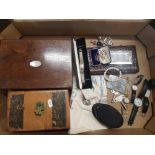 A mixed collection of items to include jewellery boxes, watches, including a Swiss Empress