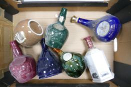 A collection of Wade Whiskey & Spirit Ceramic bottles to include Old Grand, Parkers, Chivas etc