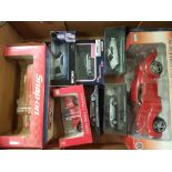 A collection of Snap On Boxed Diecast Model Cars including 1939 Lincoln Zephyr Custom Coupe, 1950
