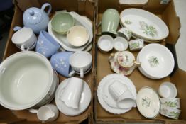 A mixed collection of items to include Spode , Marks & Spencer & similar floral decorated china