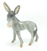 Wedgwood & Co Painted Donkey Figure, height 19cm