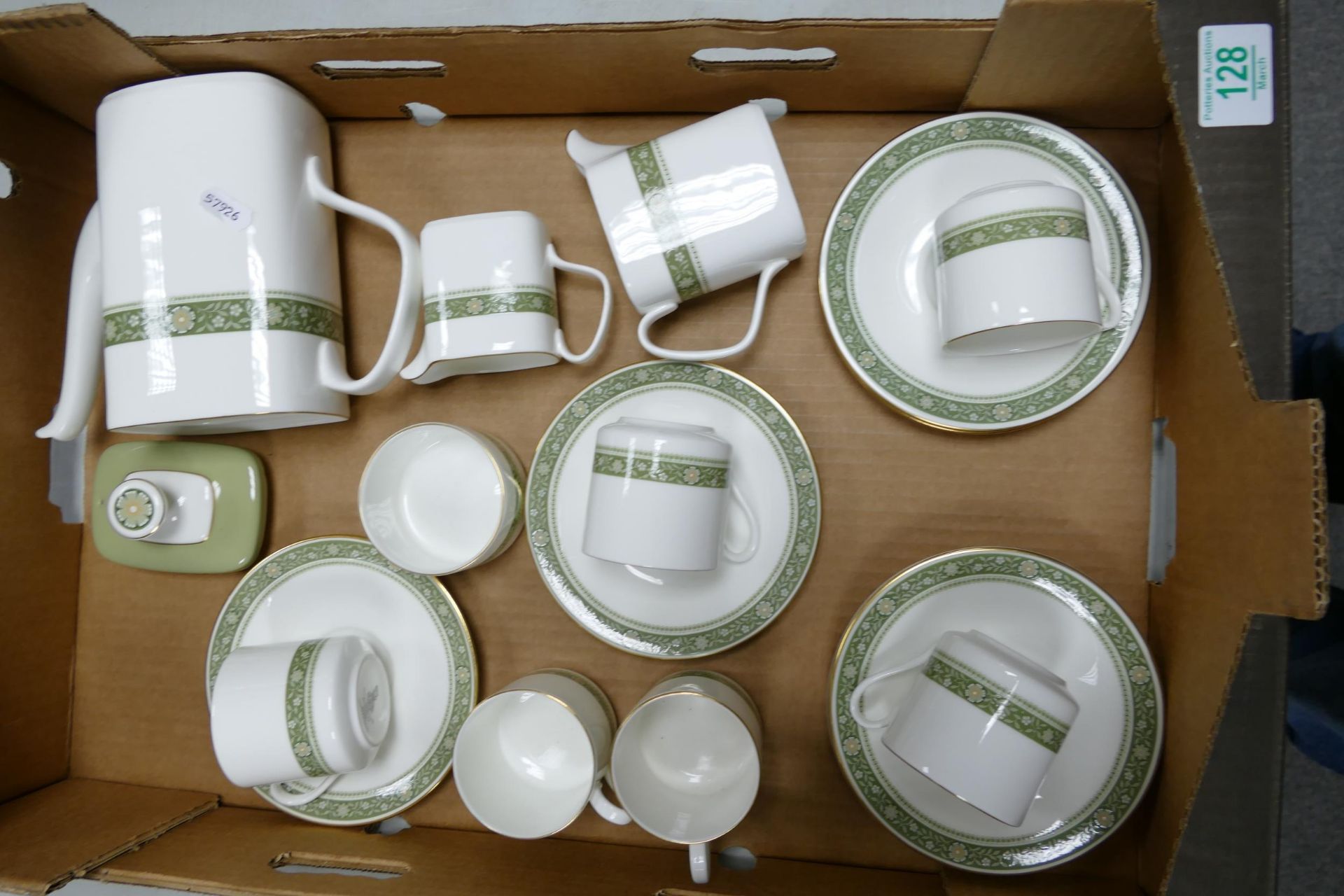 Royal Doulton Roundelay patterned Coffee Set