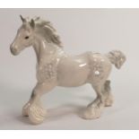 Beswick Grey Cantering Shire Horse 975