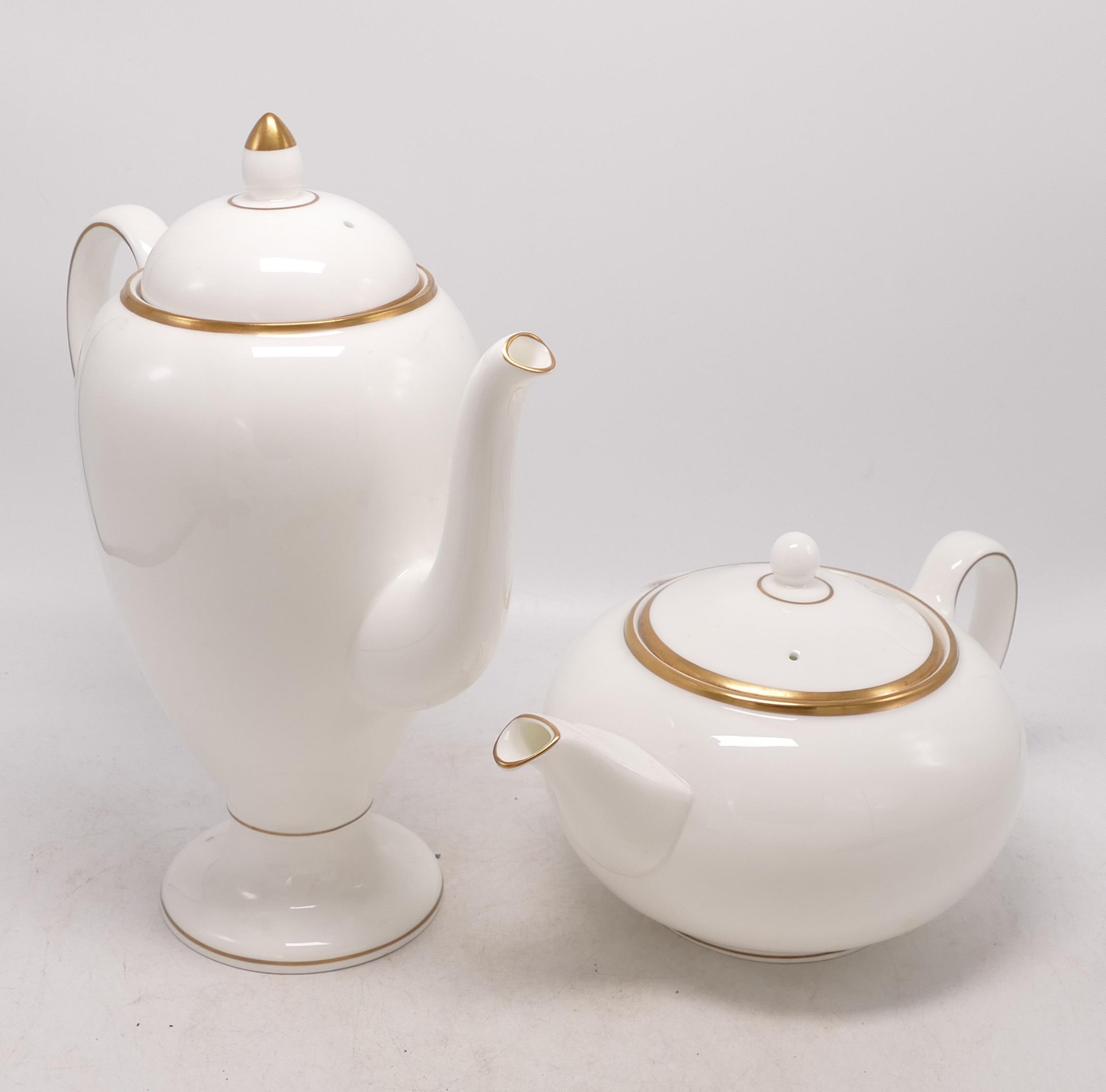 Wedgwood California patterned Tea & Coffee Pots(2)