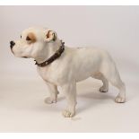 A collection of Wade Ceramic Northlight Figure of Staffordshire Bull Terrier, height 22cm. These