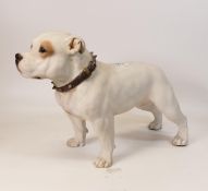 A collection of Wade Ceramic Northlight Figure of Staffordshire Bull Terrier, height 22cm. These