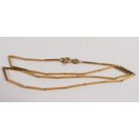9ct gold choker necklace, 5.1g.