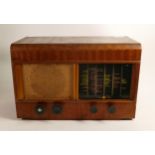 Teak Cased Pye Vintage Radio