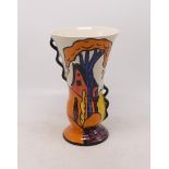 Lorna Bailey Chetwynd Twin Handled Vase, Old Ellgreave backstamp, height 21cm