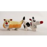 Lorna Bailey pair of dogs Doodles & Dashy (2)