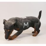 A collection of Wade Ceramic Northlight Figure of Terrier, height 16cm. These were removed from