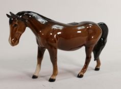 Beswick brown boys pony 1480