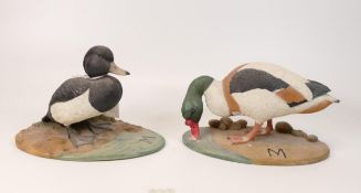 A collection of Wade Ceramic Northlight Figure of Ducks,